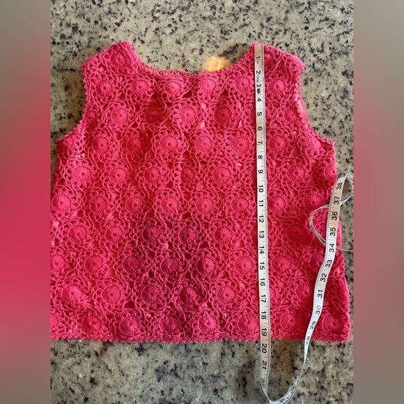 Vintage crochet cropped top size medium - Picture 8 of 8